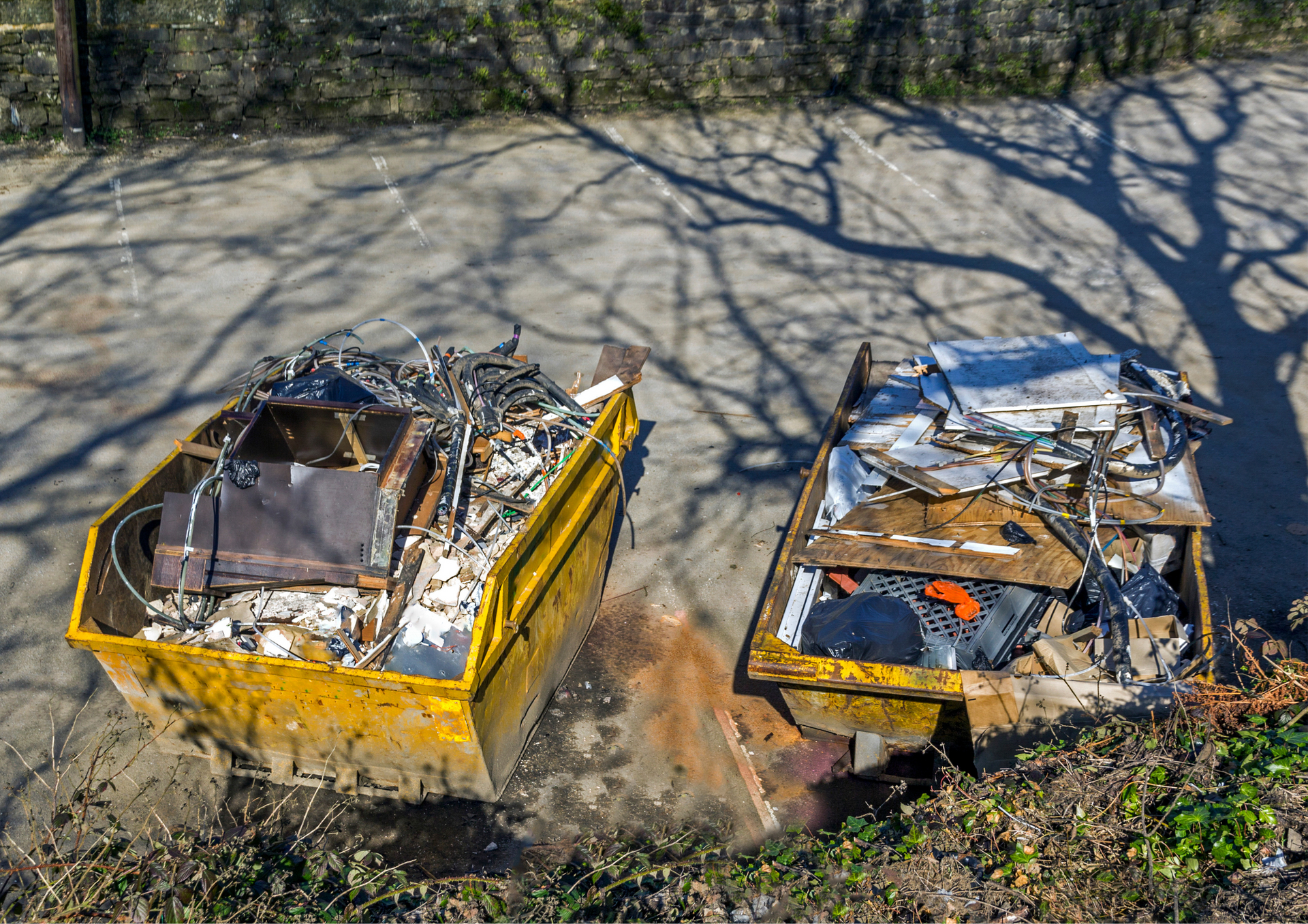 Hiring a skip